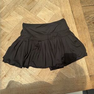 Goldhinge Black Mini Skirt